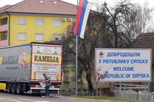 Prosvjed kamiondžija u BiH