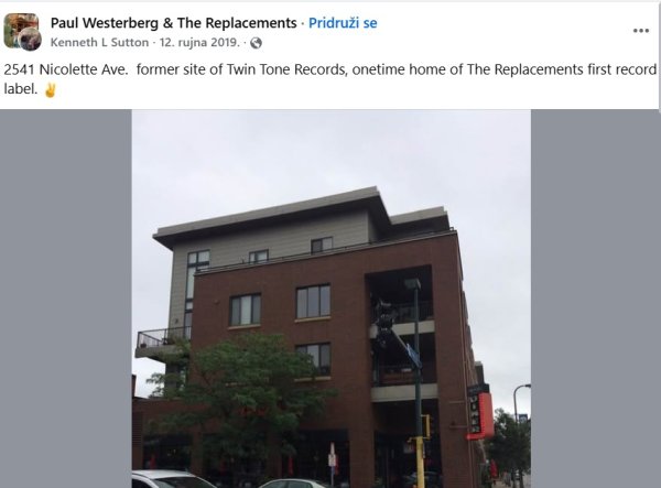 Snimka zaslona zgrade u kojoj se nalazio studio