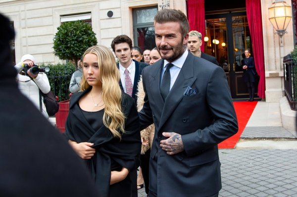 Harper i David Beckham