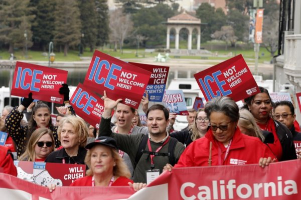 Prosvjedi protiv ICE-a u Kaliforniji - ilustracija