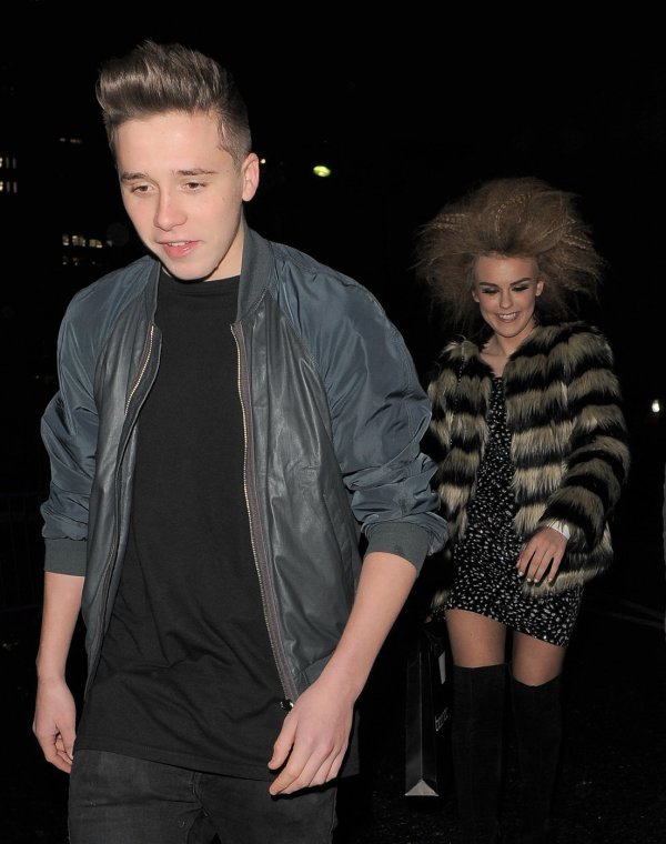Brooklyn Beckham i Tallia Storm