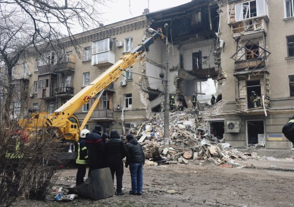 Posljedice sinoćnjeg bombardiranja u Odesi