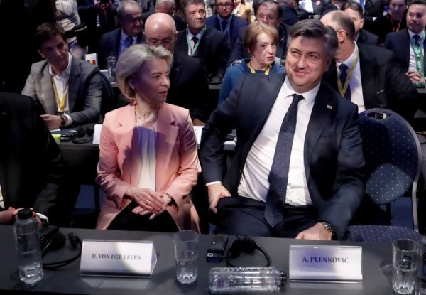 Ursula von der Leyen i Andrej Plenković