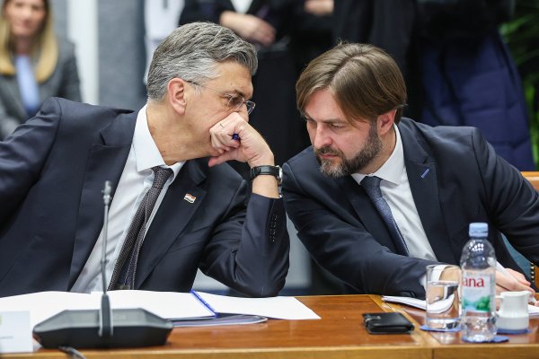 Tomislav Ćorić i Andrej Plenković