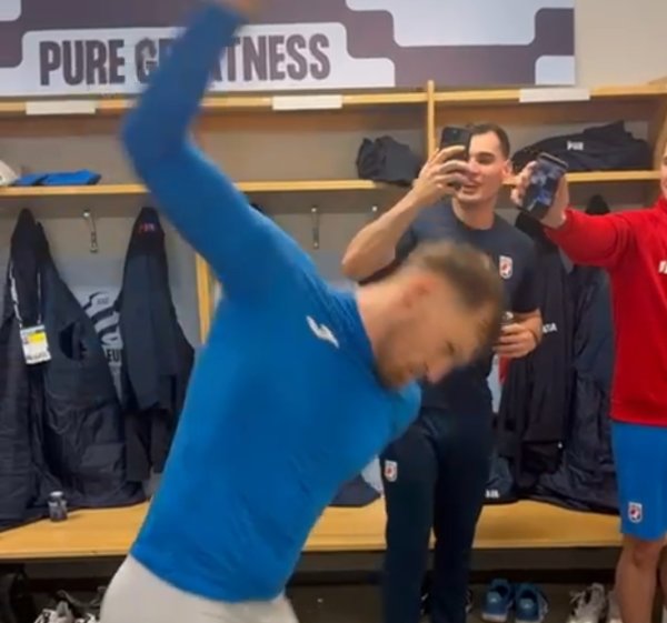 Na Euru su zabranili Thompsona. Pogledajte kako rukometaši slave uz njegove hitove