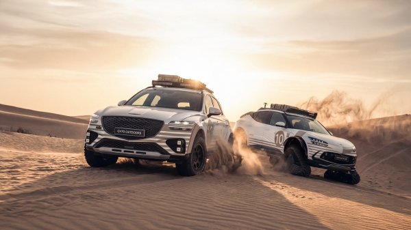 Genesis GV70 Outdoors i Genesis GV60 Outdoors