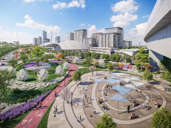 Parkovi u novom beogradskom kvartu