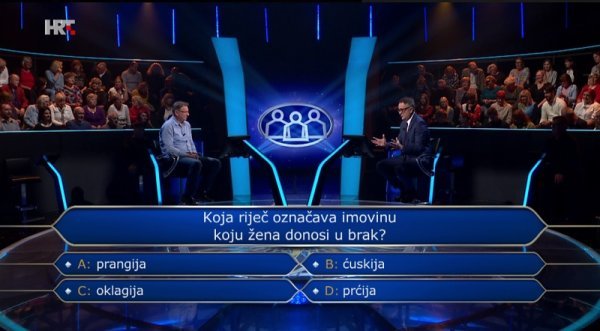 'Tko želi biti milijunaš?' (Barislav Poparić Grgas) 