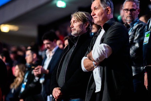 Mads Mikkelsen na utakmici Hrvatska - Njemačka