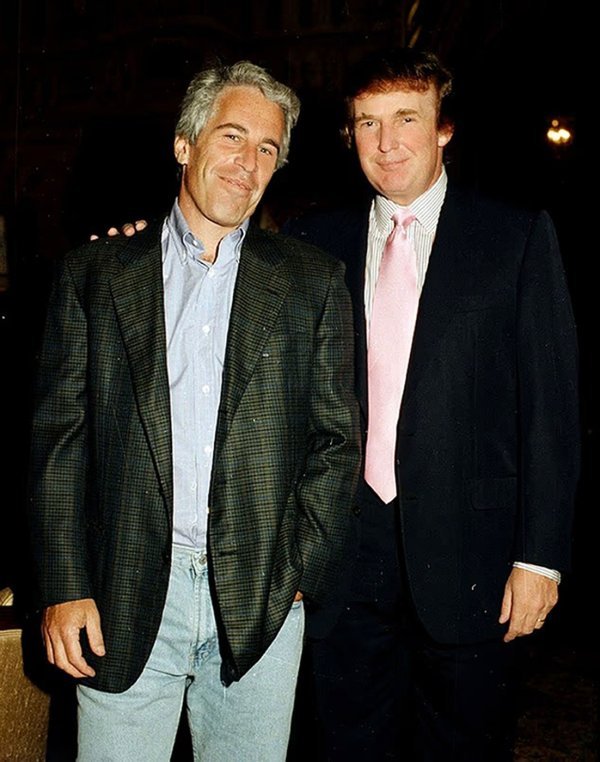 Jeffrey Epstein i Donald Trump