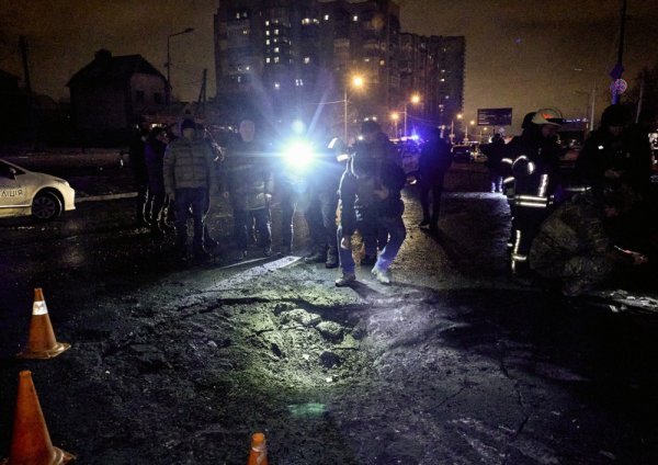 Kijev pod noćnim napadom Rusije