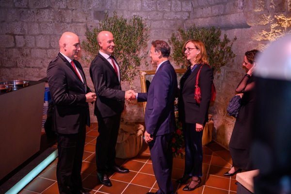 Gordan i Sonja Jandroković na tradicionalnoj Večeri od Kandelore