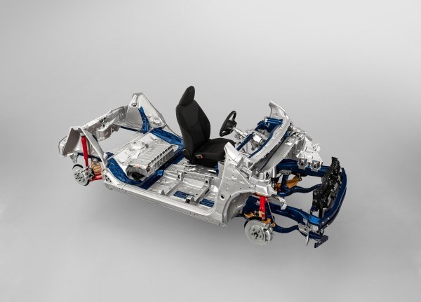 Toyotina TNGA-B platforma (primjer Yarisa Hybrid)