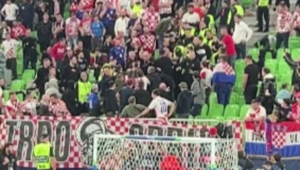 'Sramota pijanih hrvatskih navijača': Evo što Slovenci pišu o skandalu u polufinalu Eura