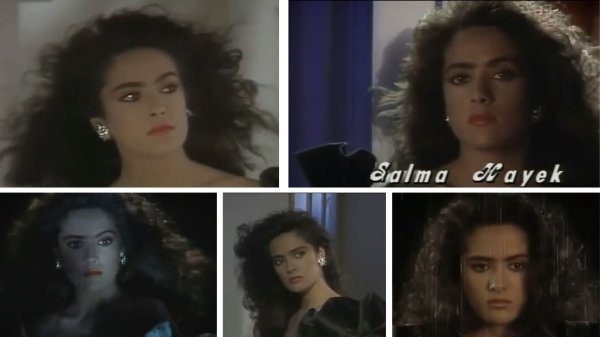 Salma Hayek u telenoveli 'Teresa' 1989. godine