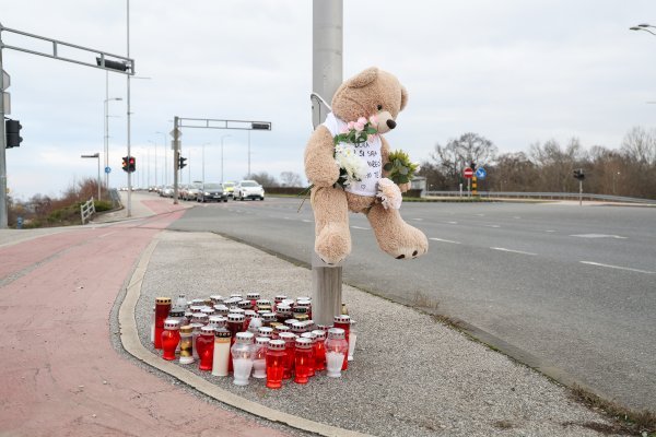 Mjesto nesreće u kojoj je poginula Dora Lukić