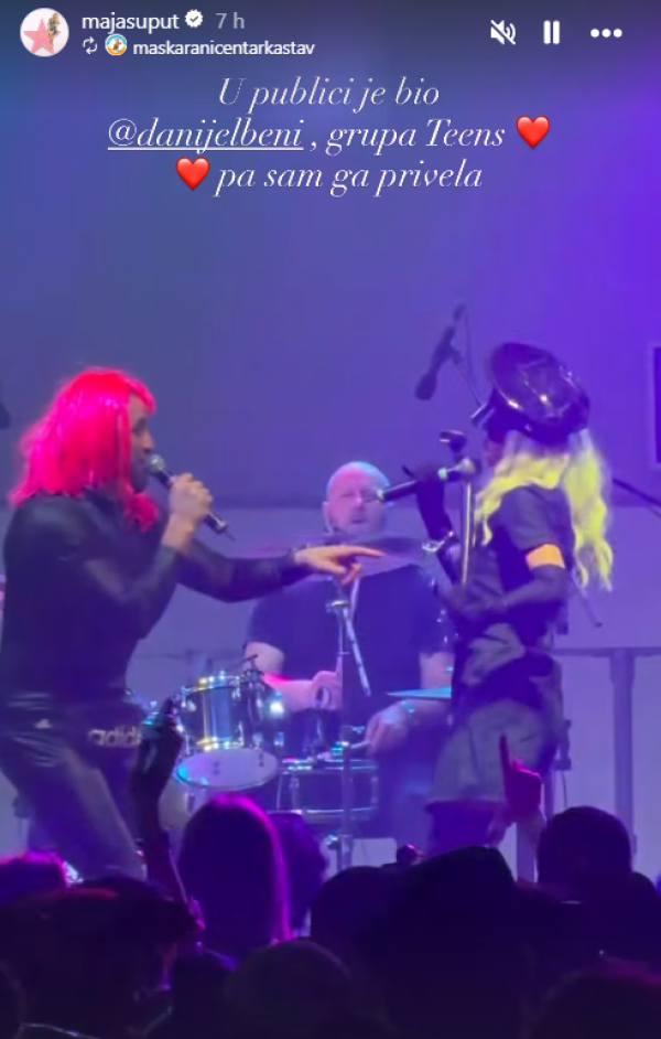 Daniel Beni i Maja Šuput