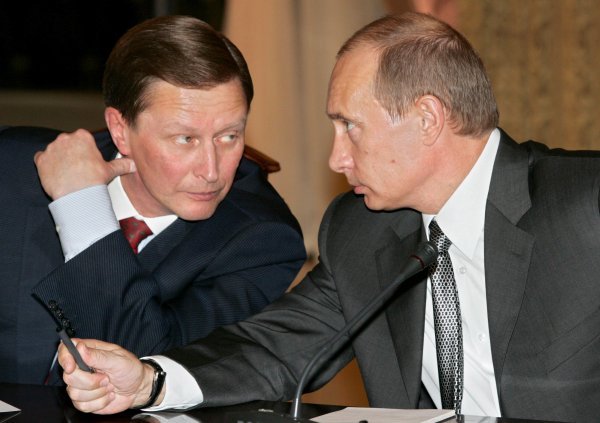 Sergej Ivanov i Vladimir Putin