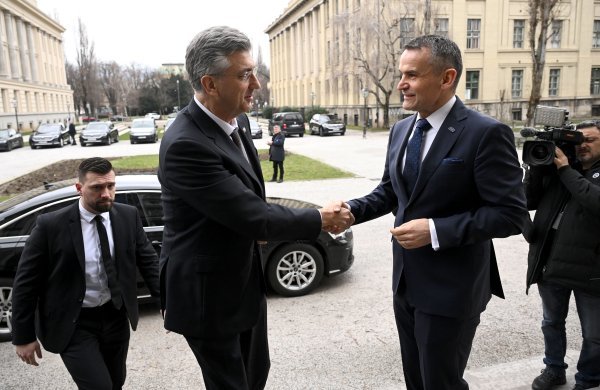 Andrej Plenković i Ante Žigman