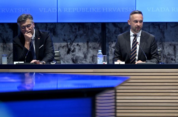 Andrej Plenković i Marin Piletić - ilustracija