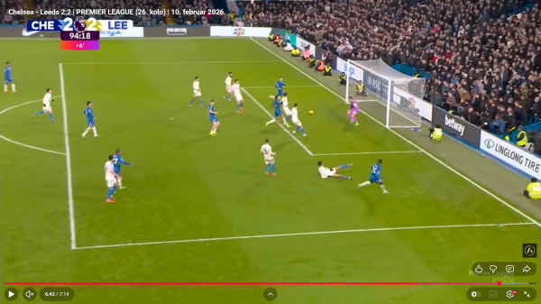 Pogledajte priliku koju je Chelseajeva zvijezda prokockala za pobjedu u nadoknadi