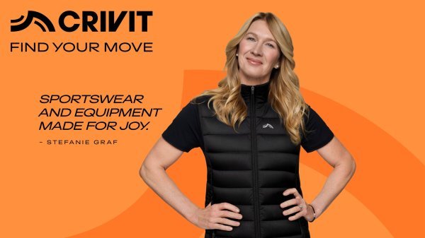 CRIVIT i Stefanie Graf započinju međunarodno partnerstvo za sport i kretanje pod motom 'FIND YOUR MOVE'