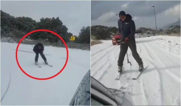 Dubrovnik snijeg skijanje babin kuk