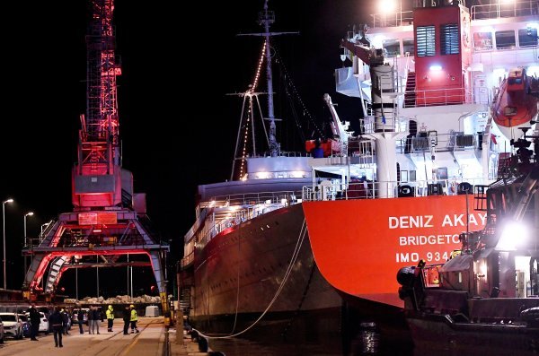 Sudar brodova u riječkoj luci