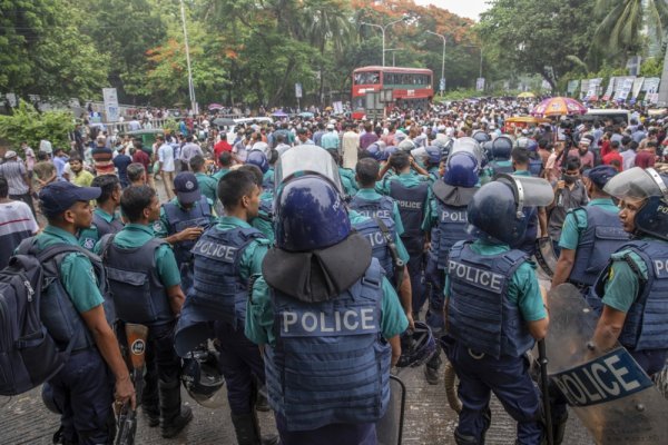 Jedan od ranijih političkih skupova u Bangladešu 2023. godine