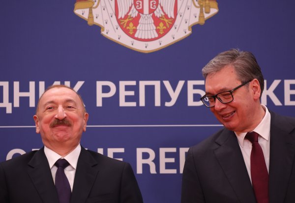 Aleksandar Vučić s azerbajdžanskim predsjednikom