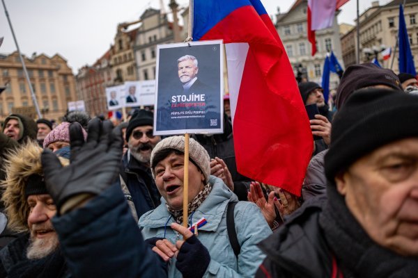 Prosvjedi u Češkoj