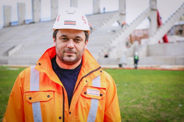 Igor Sedlar, glavni inženjer na gradilištu