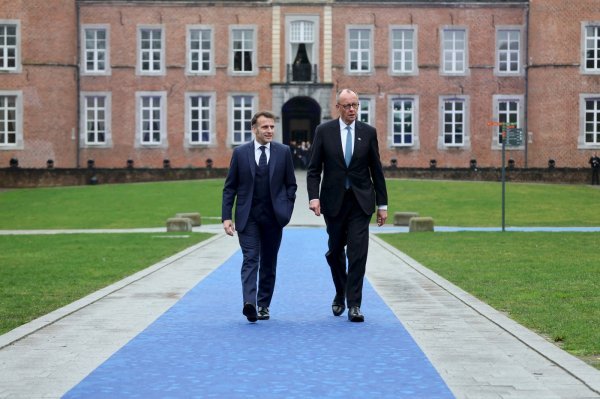 Emmanuel Macron i Friedrich Merz