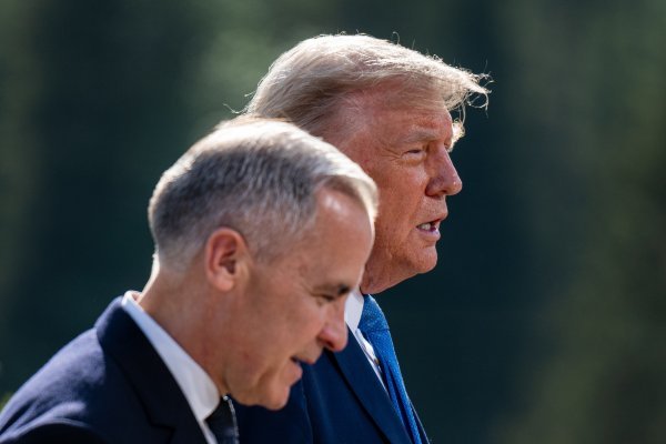 Donald Trump i Mark Carney