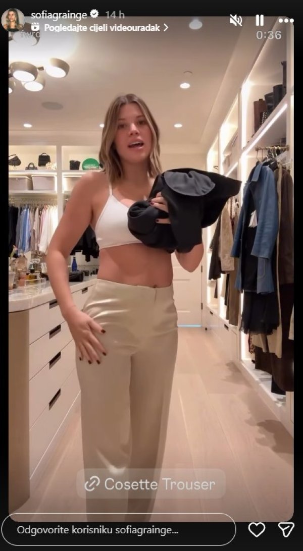 Objava Sofije Richie