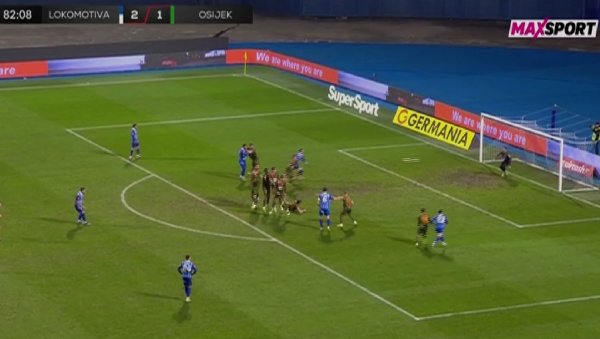 Pogledajte remek-djelo Trajkovskog protiv Osijeka i poslušajte reakciju komentatora na ovo čudo od gola