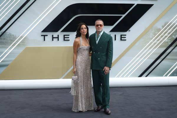 Ines de Ramon i Brad Pitt