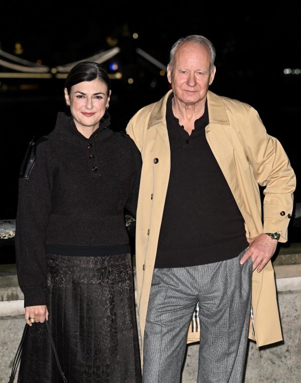 Megan i Stellan Skarsgard