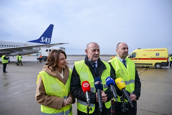 Medved i Hrstić dočekali ranjenike