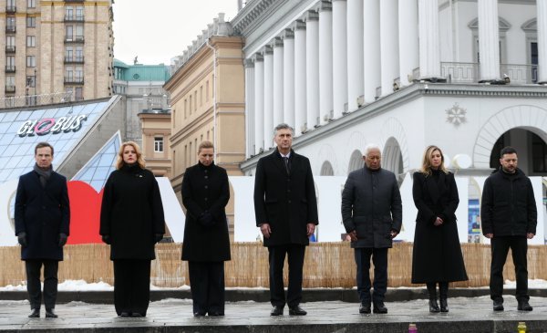 Andrej Plenković u Kijevu s prestavnicima koalicije voljnih i ukrajinskim vodstvom