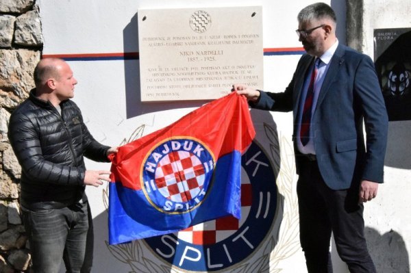 Hajduk podigao spomen-ploču legendi: Jedan od najvažnijih ljudi u povijesti kluba