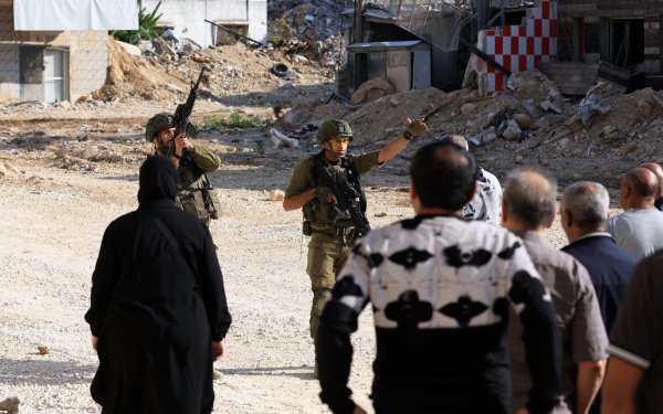 Izraelski vojnici na Zapadnoj obali, ilustracija