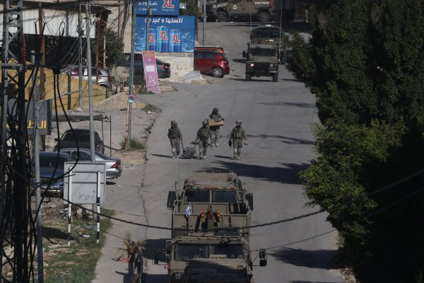 Izraelski vojnici na Zapadnoj obali, ilustracija