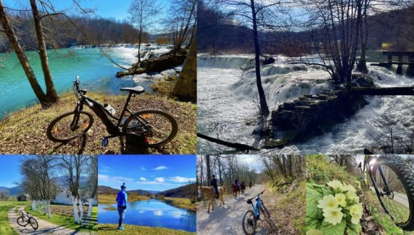 Proljeće na dva kotača: Uz hrvatske rijeke najljepše je pedalirati sada