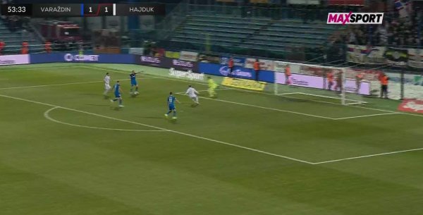 Nevjerojatno kako Hajduk u ovom napadu nije primio gol