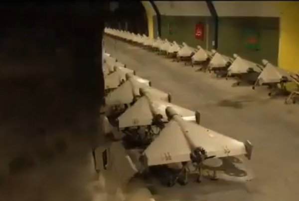 Iranski dronovi u tunelu