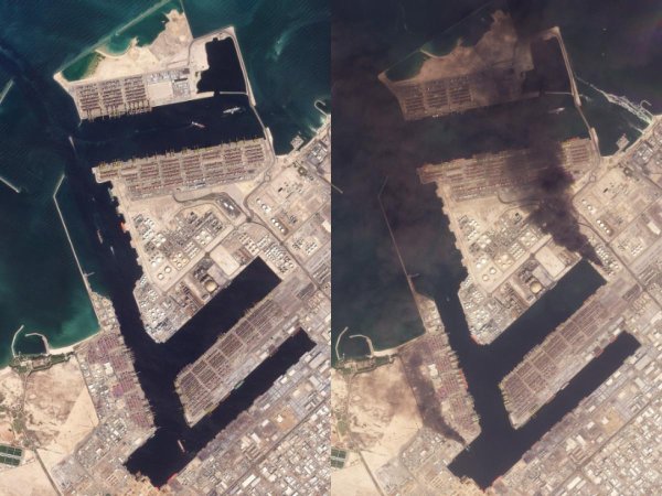 Jebel Ali, Dubai - prije i poslije napada