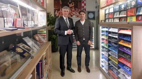 Dalić i Plenković na druženju: Premijer posjetio izbornikov restoran