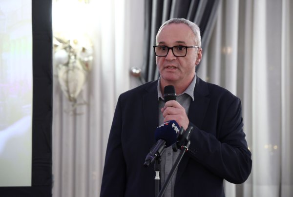 Hrvoje Zovko, predsjednik HND-a, organizacije koja redovito upozorava na probleme u novinarstvu