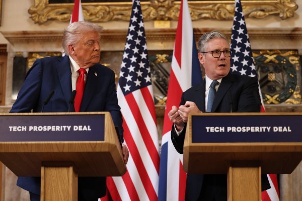 Donald Trump i Keir Starmer